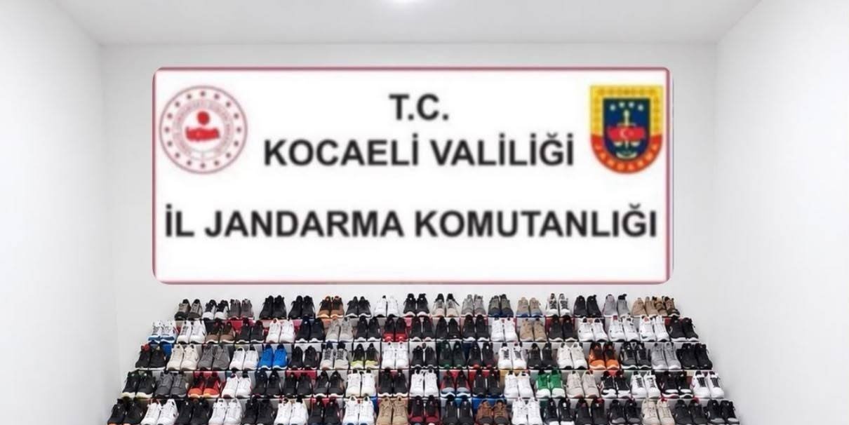 Kocaeli İl Jandarma Komutanlığından Kandıra’da Büyük Sahte Ayakkabı Operasyonu